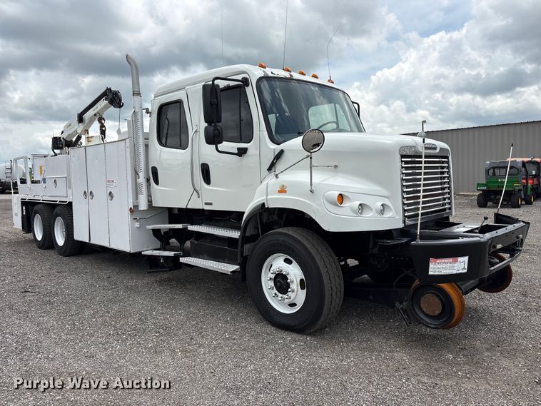 image for item EG9174 2012 Freightliner Business Class M2 Crew Cab utility / service truck