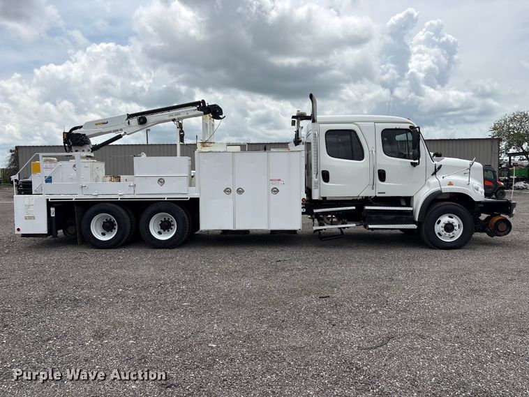 image for item EG9174 2012 Freightliner Business Class M2 Crew Cab utility / service truck