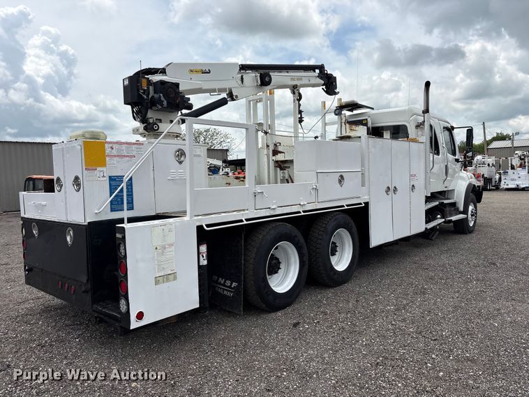 image for item EG9174 2012 Freightliner Business Class M2 Crew Cab utility / service truck