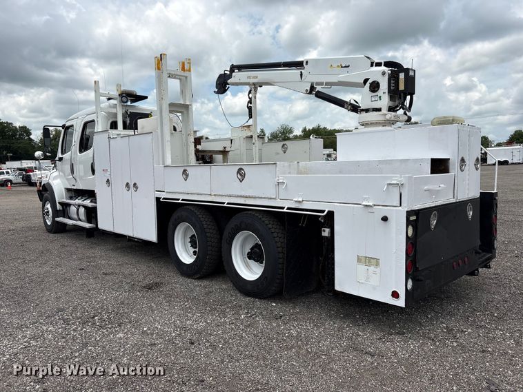 image for item EG9174 2012 Freightliner Business Class M2 Crew Cab utility / service truck