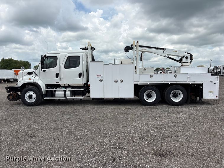image for item EG9174 2012 Freightliner Business Class M2 Crew Cab utility / service truck