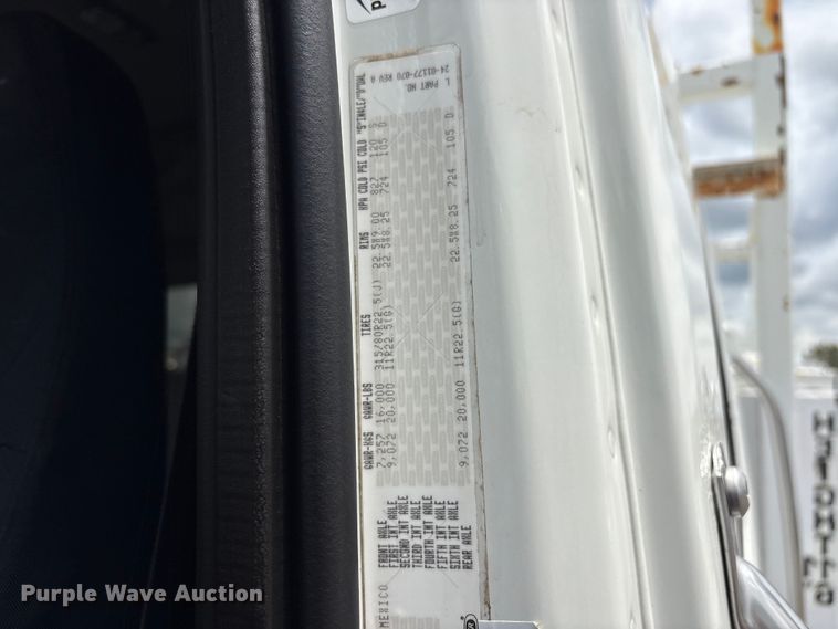 image for item EG9174 2012 Freightliner Business Class M2 Crew Cab utility / service truck