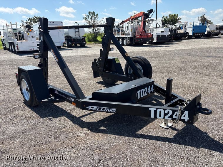 image for item EG9205 2023 Felling FT-8R reel trailer
