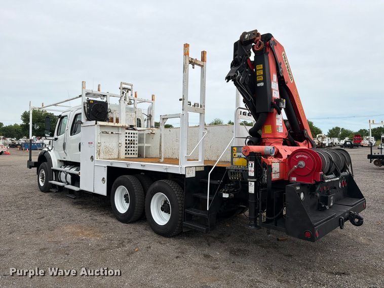 image for item EG9223 2012 Freightliner Business Class M2 Crew Cab crane truck