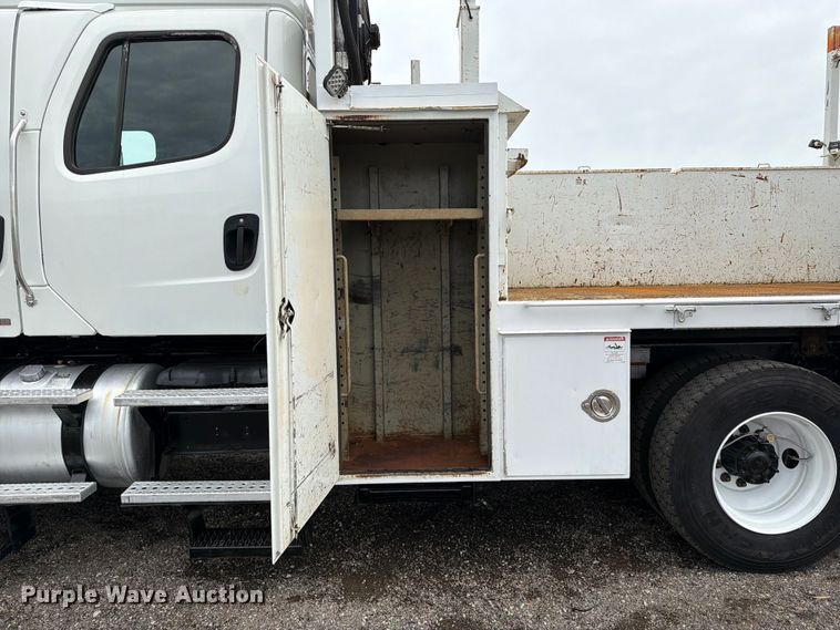 image for item EG9223 2012 Freightliner Business Class M2 Crew Cab crane truck