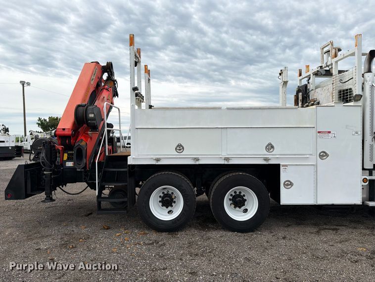 image for item EG9223 2012 Freightliner Business Class M2 Crew Cab crane truck