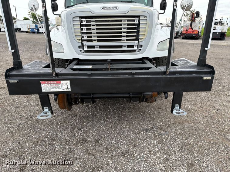 image for item EG9223 2012 Freightliner Business Class M2 Crew Cab crane truck
