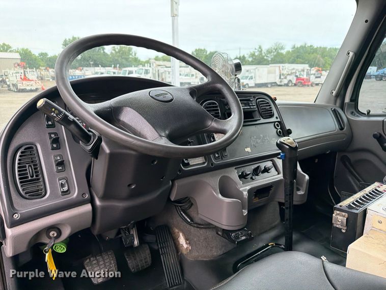 image for item EG9223 2012 Freightliner Business Class M2 Crew Cab crane truck