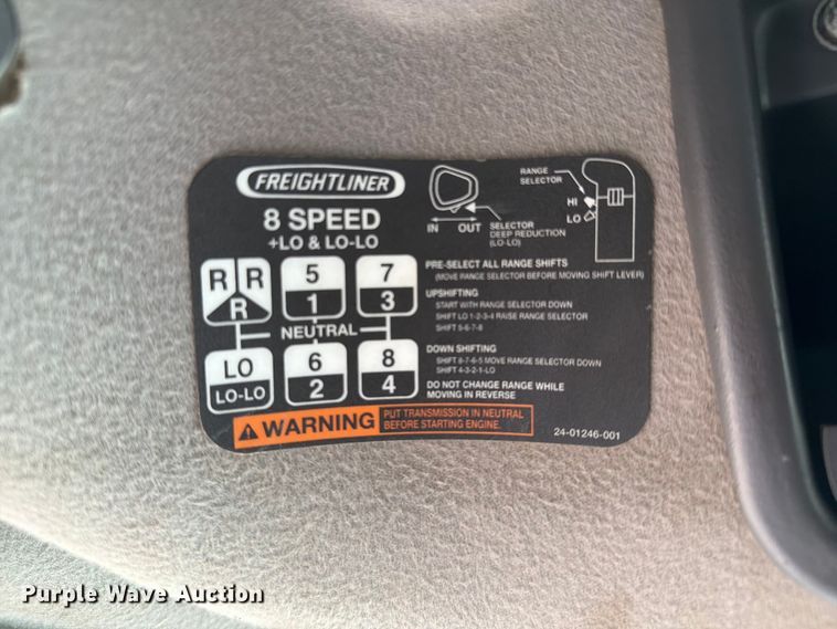 image for item EG9223 2012 Freightliner Business Class M2 Crew Cab crane truck