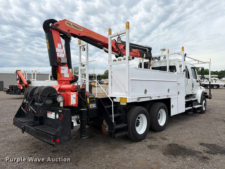 image for item EG9224 2012 Freightliner Business Class M2 Crew Cab crane truck