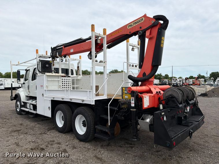 image for item EG9224 2012 Freightliner Business Class M2 Crew Cab crane truck