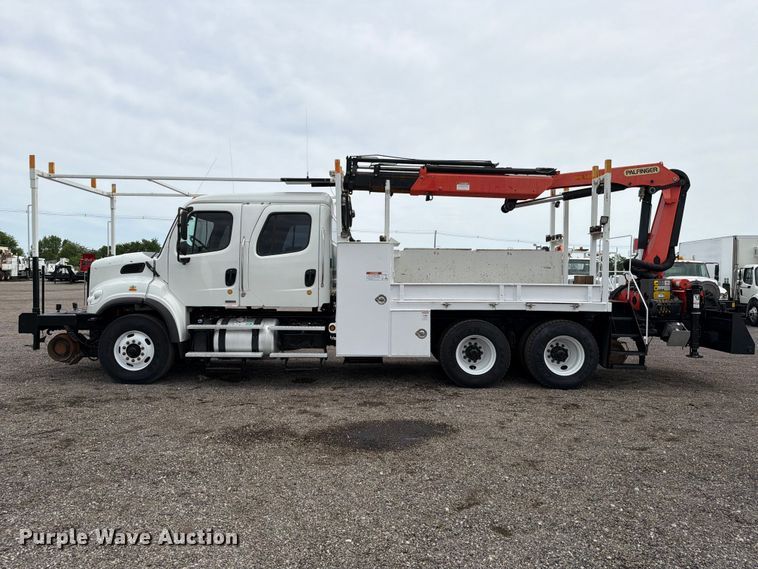 image for item EG9224 2012 Freightliner Business Class M2 Crew Cab crane truck