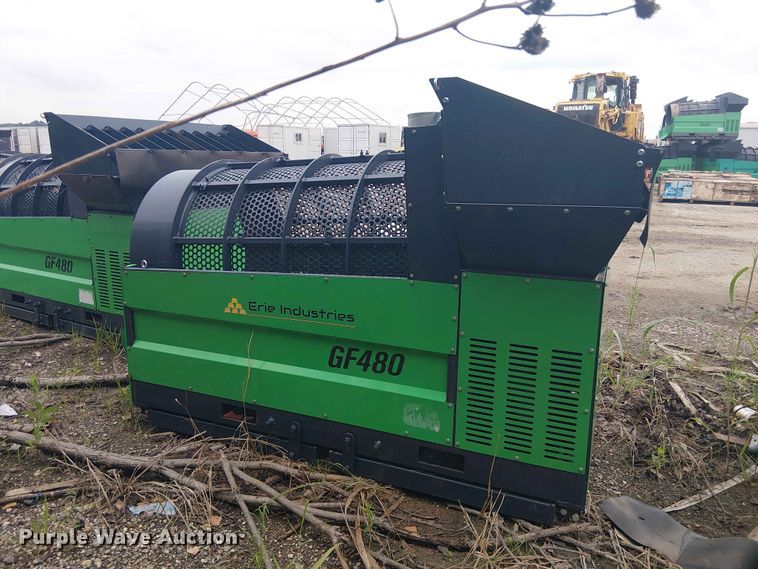 image for item EH4115 Erie Industries GF480 trommel screen