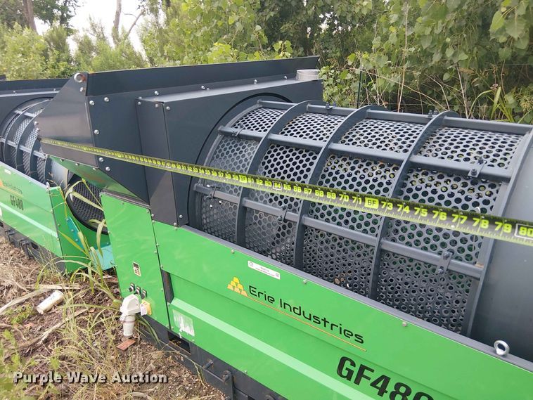 image for item EH4115 Erie Industries GF480 trommel screen