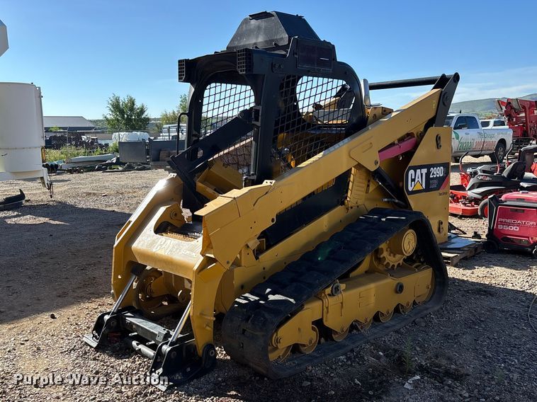 2018 Caterpillar 299D2 tracked skid steer loader