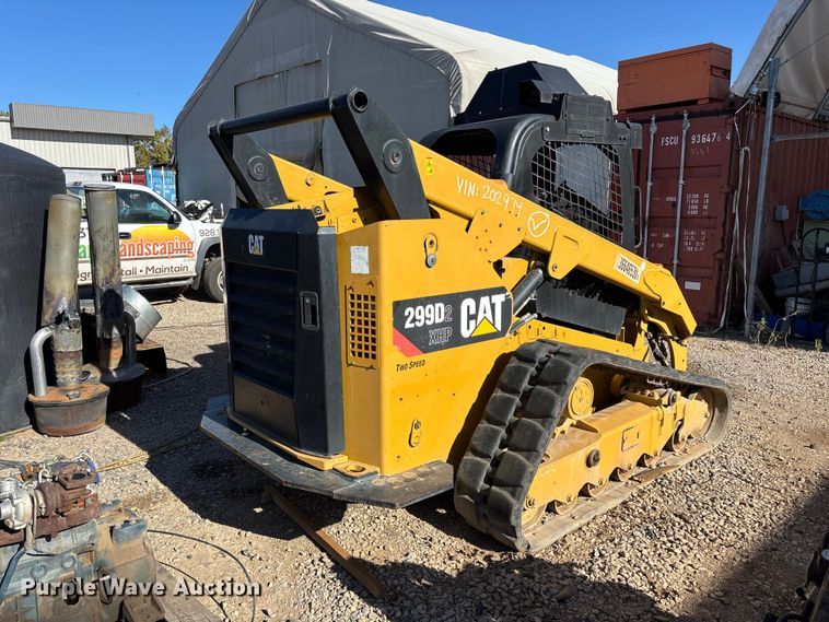 image for item EL2576 2018 Caterpillar 299D2 tracked skid steer loader