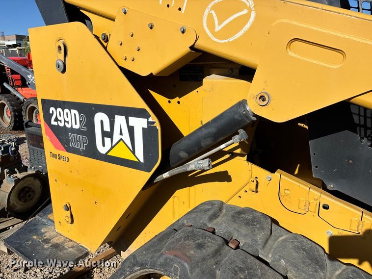 image for item EL2576 2018 Caterpillar 299D2 tracked skid steer loader