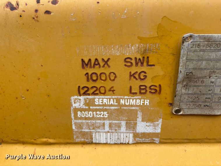 image for item EL2580 2008 Caterpillar 420E backhoe
