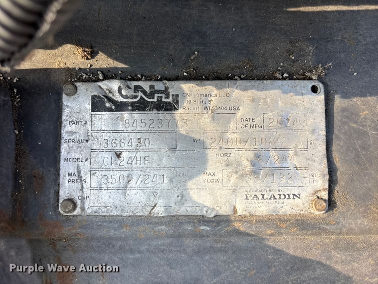 image for item EL2588 2014 Paladin CP24HF skid steer cold planer