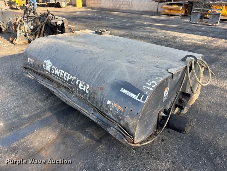 2014 Paladin 20572M skid steer sweeper