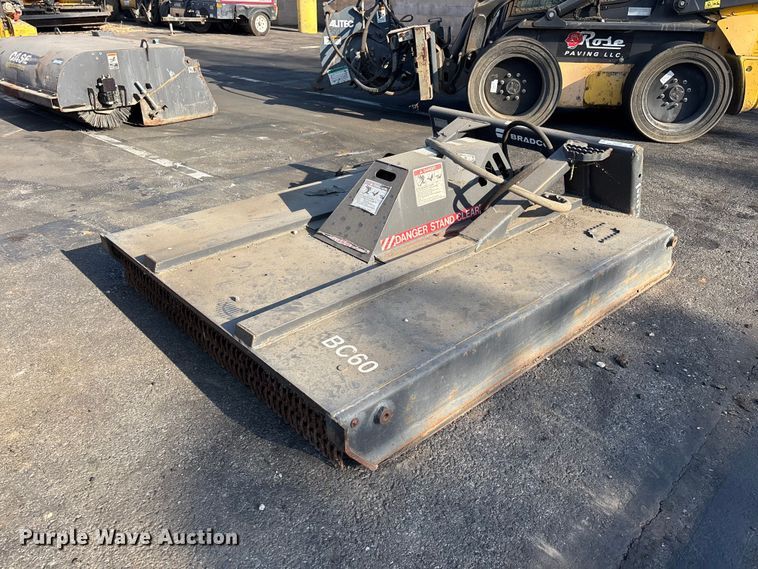 Bradco 17880 skid steer rotary mower