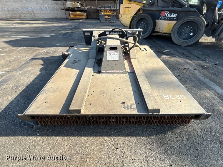 image for item EL2595 Bradco 17880 skid steer rotary mower