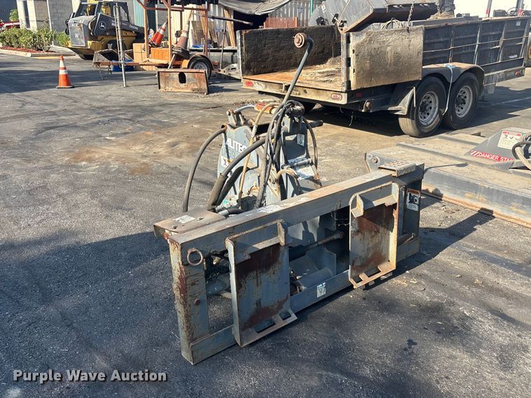 image for item EL2596 Alitec PS9 skid steer rock saw