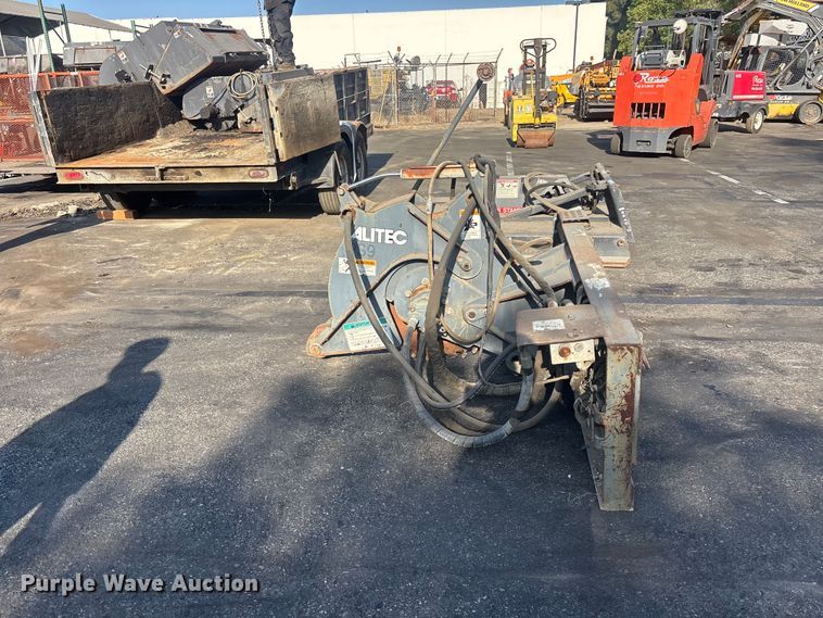 image for item EL2596 Alitec PS9 skid steer rock saw