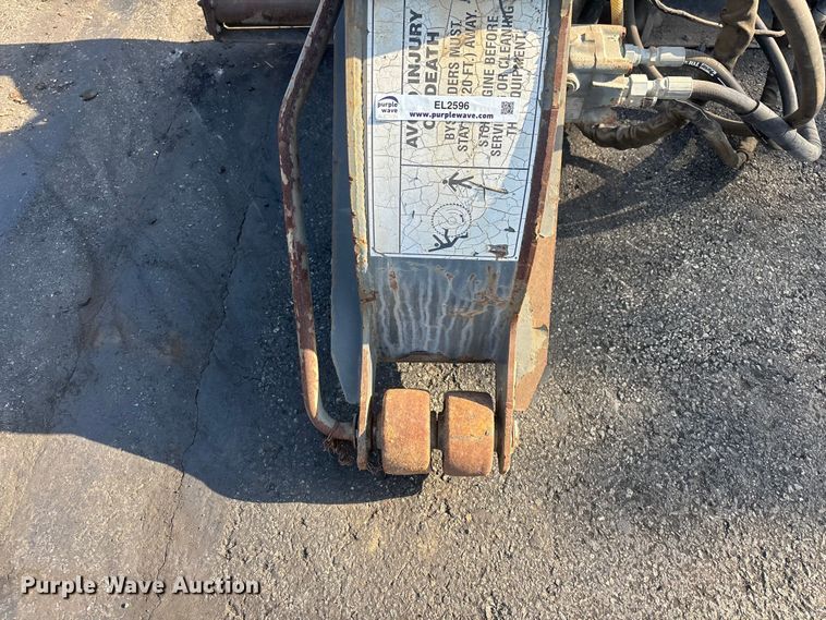 image for item EL2596 Alitec PS9 skid steer rock saw