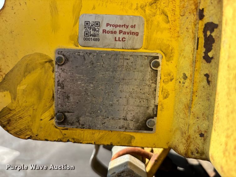 image for item EL2597 Walker RSS800 single drum roller
