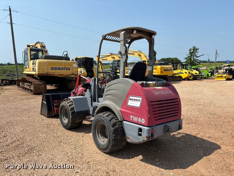 image for item EO4450 2015 Takeuchi TW40 compact wheel loader