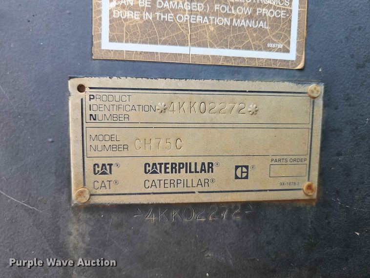 image for item EO7488 1996 Caterpillar Challenger 75C tractor