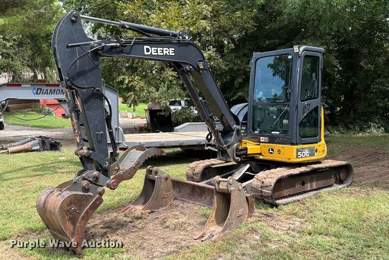 2018 John Deere 50G mini excavator