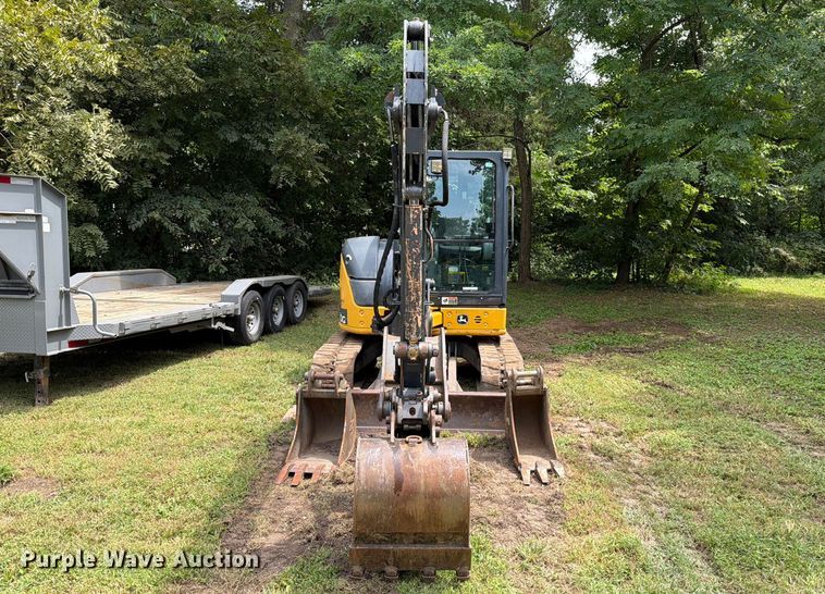 image for item EO8717 2018 John Deere 50G mini excavator