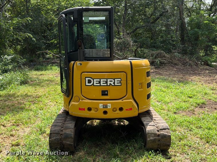 image for item EO8717 2018 John Deere 50G mini excavator