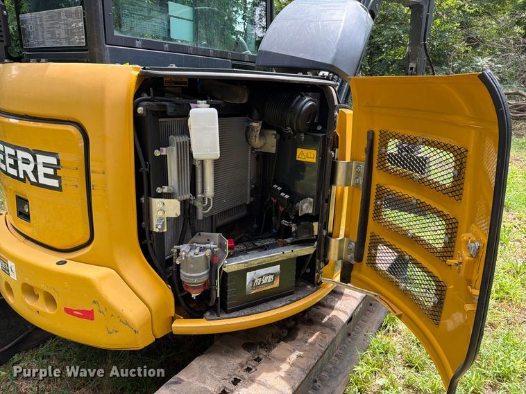 image for item EO8717 2018 John Deere 50G mini excavator