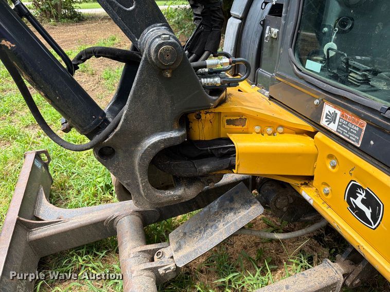 image for item EO8717 2018 John Deere 50G mini excavator