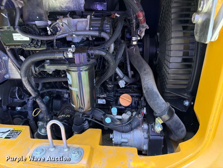 image for item EO8717 2018 John Deere 50G mini excavator