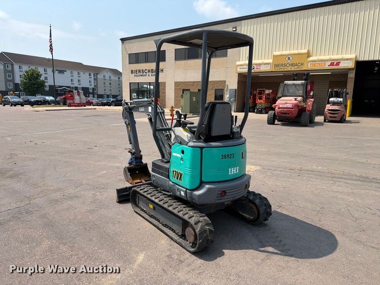 image for item ER1932 2014 IHI 17VX mini excavator