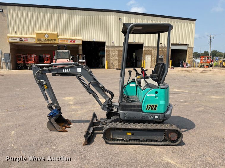 image for item ER1932 2014 IHI 17VX mini excavator