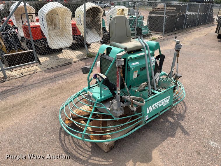 image for item ER1933 2008 Whiteman HHN power trowel