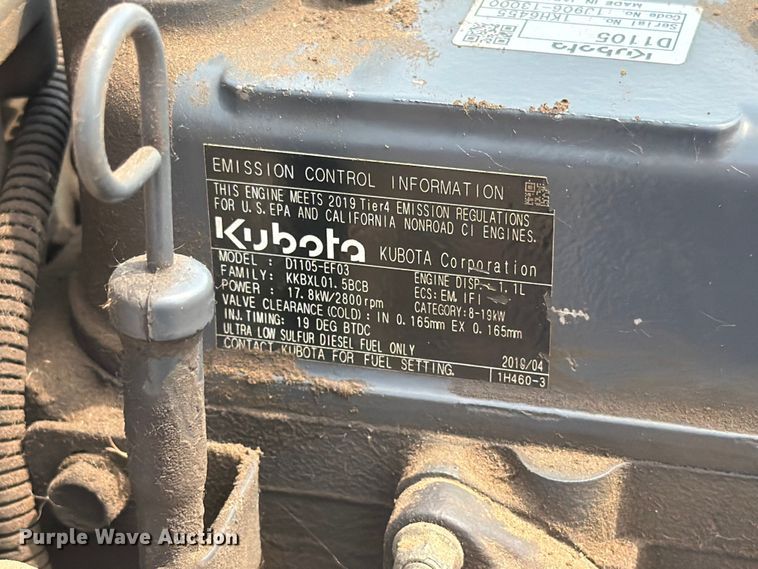 image for item ER1935 2019 Husqvarna LP9505 trench compactor