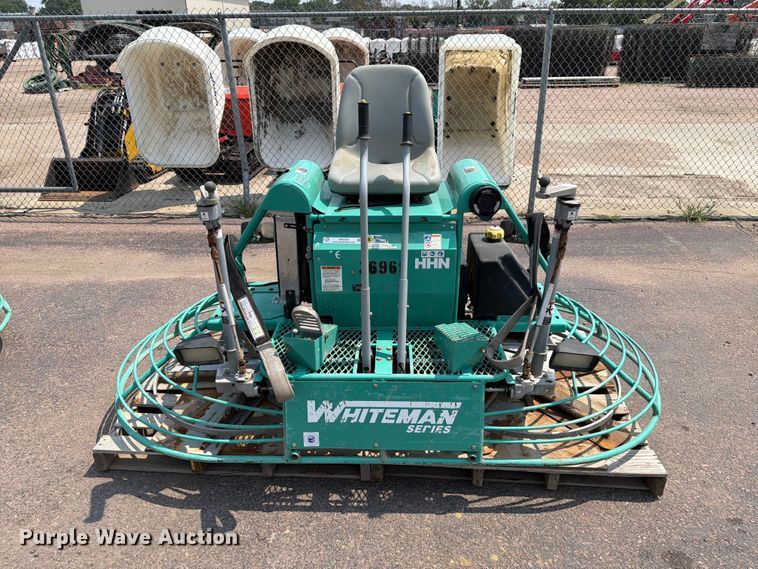image for item ER1936 2012 Whiteman HHN power trowel