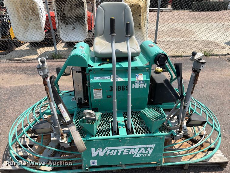 image for item ER1936 2012 Whiteman HHN power trowel