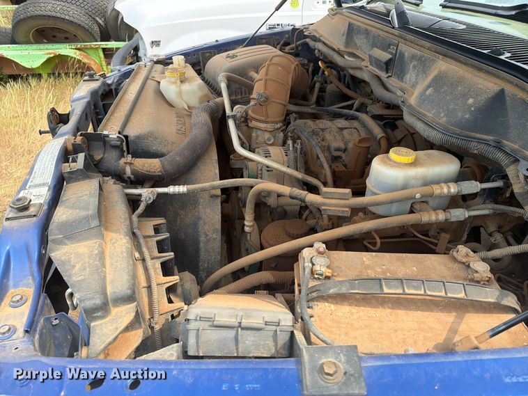 image for item ER1964 2009 Dodge Ram 3500 flatbed pickup truck