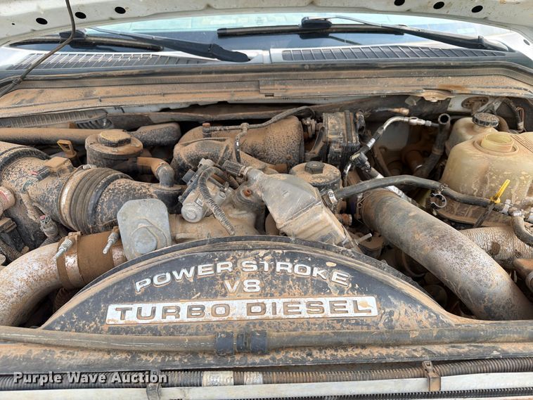 image for item ER1965 2009 Ford F-550 Crew Cab flatbed truck
