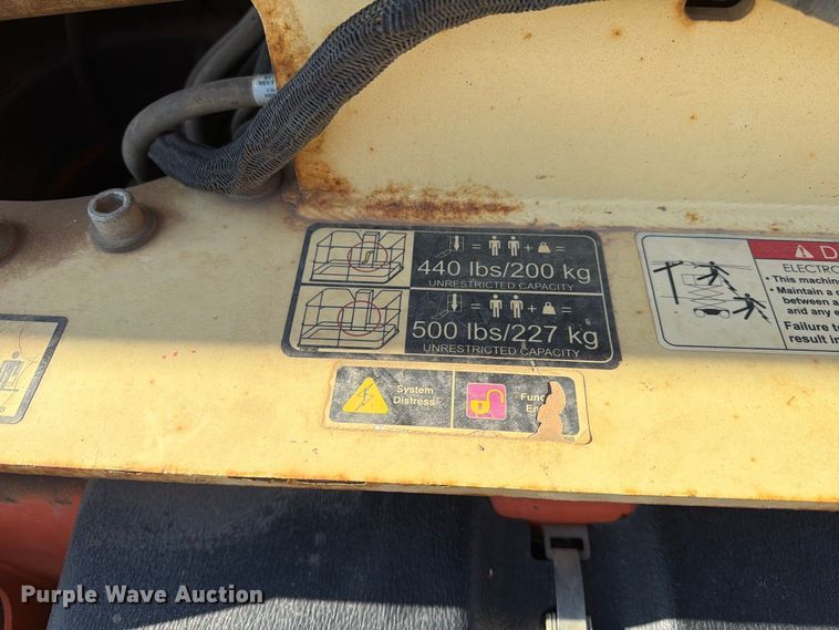 image for item ER1967 2020 JLG T500J boom lift