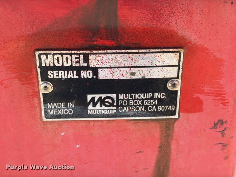 image for item ER1968 Multiquip MC-94 concrete mixer