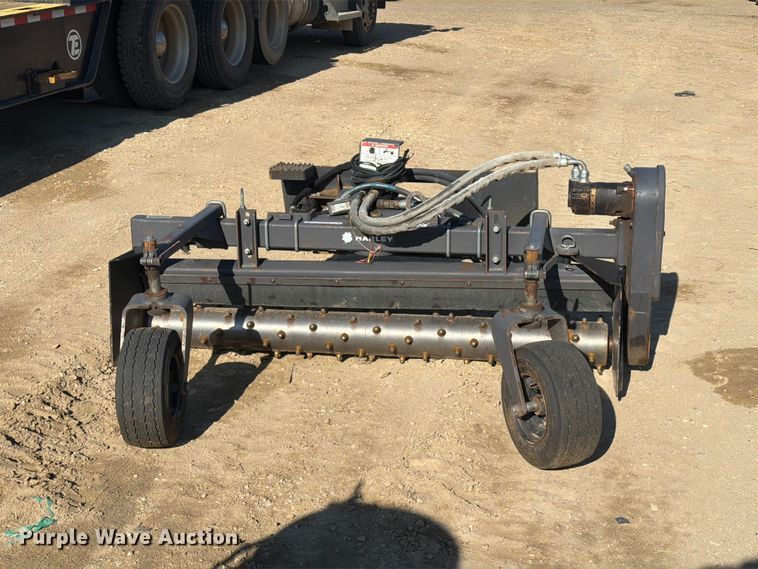 image for item ER1971 Harley M6H skid steer power rake