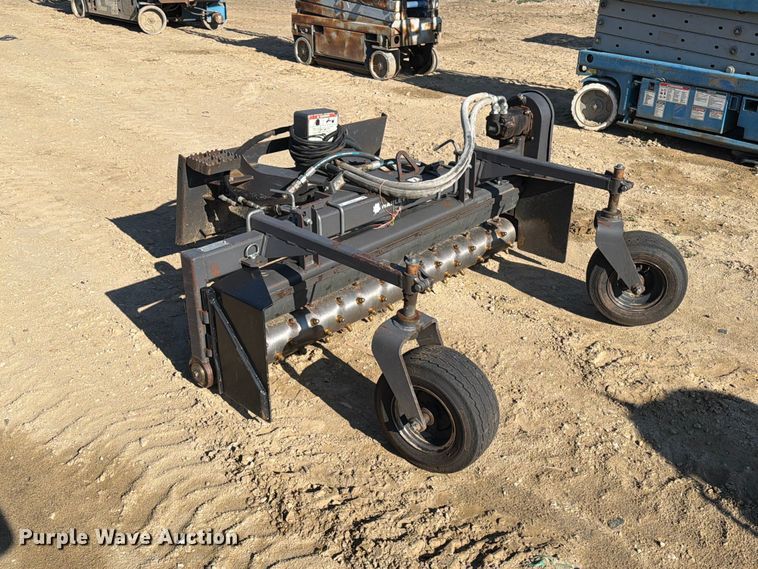 image for item ER1971 Harley M6H skid steer power rake